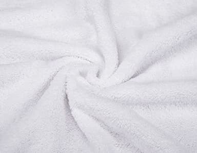 American Soft Linen Luxury 6 Piece Towel Set, 2 Bath Towels 2 Hand Towel 2 Washcloths, 100% Cotton Turkish Towels for Bathroom, White Towel Sets - Image 7