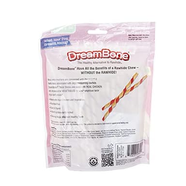Dreambone Twist Sticks, Made with Real Chicken, Rawhide-Free Chews for Dogs, 50 Count (3 Pack) - Image 3