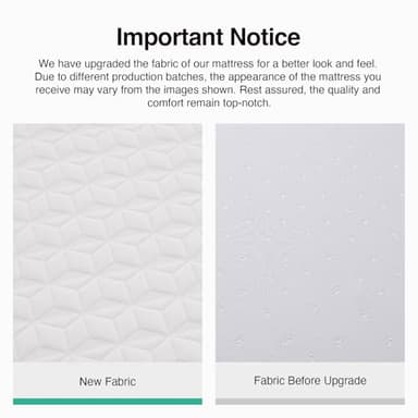 Novilla King Mattress, 14 Inch King Size Memory Foam Mattress with Comfort Foam for Pressure Relief & Cool Fresh Sleep,Removable Washable Cover,Memory Foam Mattresses in a Box - Image 8