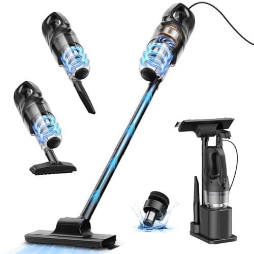 SOWTECH Corded Vacuum Cleaners 20Kpa Powerful Suction Ultra-Light Stick Vacuum for Hard Floor Pet Hair Vacuum - Image 1