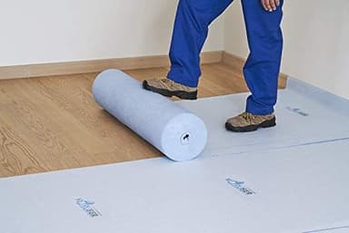Temporary Floor Protection 36’’ x 100’ - Anti Slip, Easily Applied Save Your Time - 100% Paint Proof – Reusable Material,Coverage of 300 sqft! - Image 3