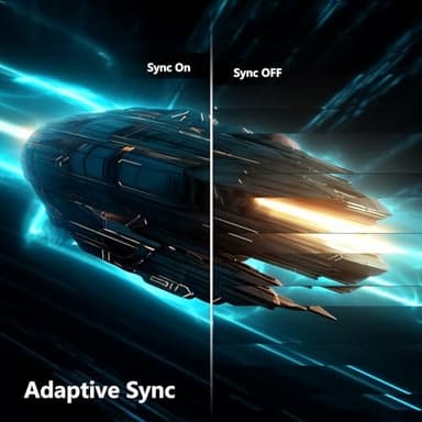 INNOCN 45C1R 45 Inch 5120 x 1440p Ultrawide Curved Gaming Monitor, R1500, HDR400, USB Type-C Power Delivery, PIP/PBP, Built-in Speaker, Height Adjustable, Black - Image 4