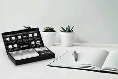 MAXUS Digital Pocket Gram Scale 500g x 0.01g High Precision with Tray, Weighs Small Food, Jewelry, Ounces, Grains, LCD Display, Tare Function - Image 7