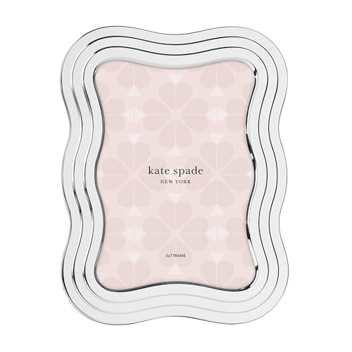 kate spade new york South Street 5' x 7' Silver Wavy Frame - Image 1