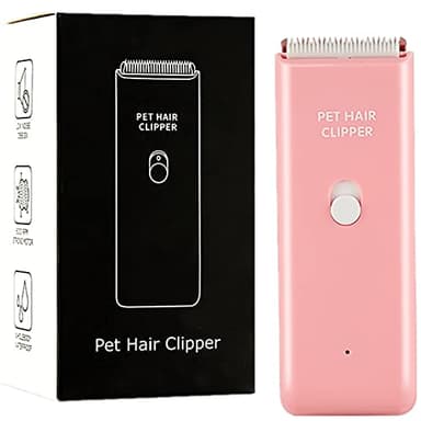 Dog Cat Home Hair Waterproof Clipper Portable Electric USB Rechargeable Pet Grooming Tools Low Noise Shaver Cordless Trimmer for Small and Large Pets - Image 1
