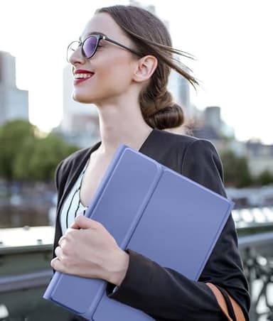 Harvopu Compatible for iPad 11th 10th Generation Case with Keyboard, Folio Cover with Pencil Holder, Multi-Touch Trackpad, 7 Color Backlit, Detachable Keyboard for iPad (A16) 11th/10th Gen (Blue) - Image 8