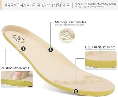 MORENDL Toddler Sock Shoes Baby Walking Shoes Infant Slippers Boys & Girls Non-Slip Sneakers Beige Flower 12-15 Months - Image 3