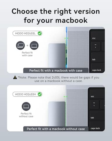 USB C Adapter Hub for MacBook Pro Air 2025-2018, Mac Adapter Multiport for MacBook 13" 15" 16", Mac Accessories Hub 8 in 2 with HDMI Thunderbolt 3 USB-C USB 3.0 2.0 SD/TF Card Reader - Image 7