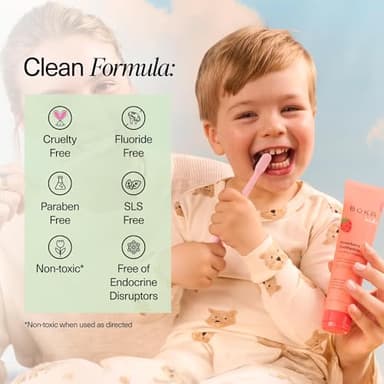 Boka Fluoride Free Toothpaste Nano Hydroxyapatite Toothpaste - Ela Mint, Orange Cream, Watermelon Mint Flavor, 4 oz 3Pk US Manufactured - Image 6