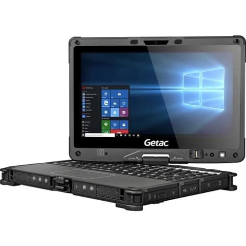 Getac V110 G6 Fully Rugged Laptop, i5-10210U up to 4.2GHz, 11.6 inch FHD Touch Screen, Sunlight Readable, 16GB, 512GB SSD, Webcam, Windows 11 Pro (Renewed)