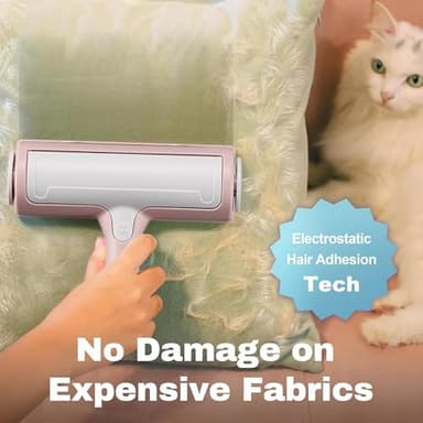 Pet Hair Remover for Couch - Reusable Lint Roller - Essential Pet Supplies Dog Products Pet Products, Dog Hair Remover for Couch, Cat and Dog Hair Remover for Car - Image 2
