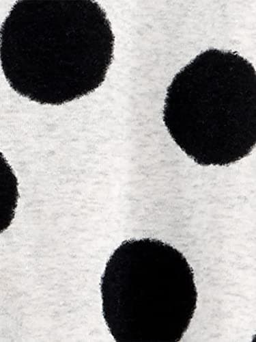 Simple Joys by Carter's Baby and Toddler Girls' 6-Piece Snug-Fit Cotton Pajamas, Dots/Stripes/Animal Print, 7 - Image 3
