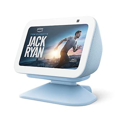 Echo Show 5 (3rd Gen) Adjustable Stand with USB-C Charging Port | Cloud Blue - Image 1