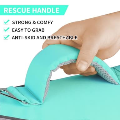 Doglay Dog Life Jacket for Boating & Swimming, High Buoyancy Reflective Dog Life Vests with Rescue Handle and D-Ring, Ripstop Adjustable Floating Vest for Small Medium Large Dogs - Image 5