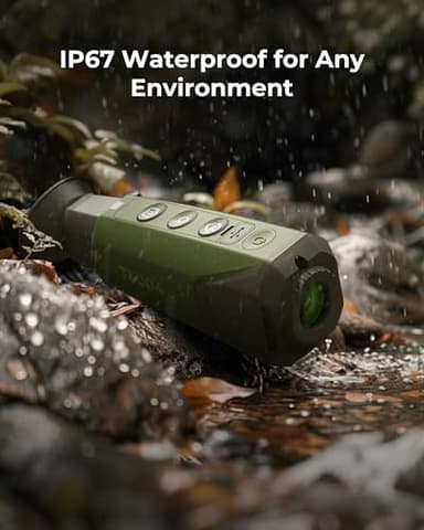 TOPDON TS004 Thermal Imaging Monocular, 320 x 240 TISR 256 x 192 IR Resolution, Supported Wireless Connection, 13mm 50Hz Thermal Night Vision with 11h Battery Life, IP67 Monocular for Hunting - Image 6