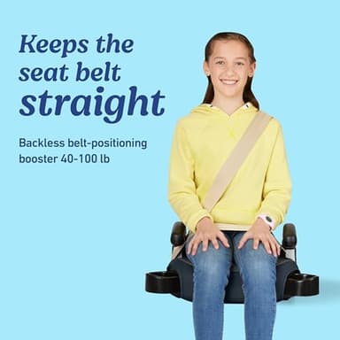 Graco TurboBooster 2.0 Backless Booster Car Seat, Denton - Image 3