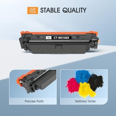 210X Toner Cartridges 4 Pack MFP 4301fdw 4201dn 210A High Yield Compatible for HP 210X 210 Toner Cartridges Replacement for HP Color Laserjet Pro MFP 4301fdn Pro 4201dw 4201dn Printer Ink (with Chip) - Image 4