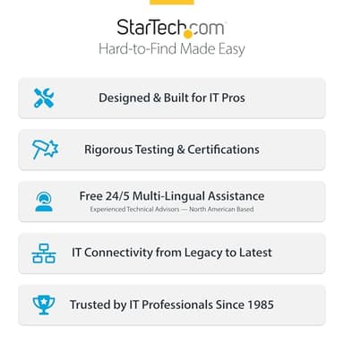 StarTech.com 6ft (1.8m) USB-C Charging Cable, USB C Cable, USB 2.0 Type-C Laptop Charger Cord, 60W 3A Power Delivery, M/M - Image 6