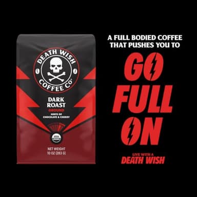 Death Wish Coffee, Single Serve Coffee - 10 Each of Medium, Dark, and Espresso Roast - Mixed Roast Variety Pack - Image 7