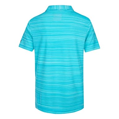 Hurley Boys' Performance Polo Shirt, Aurora Green Heather, L - Image 2