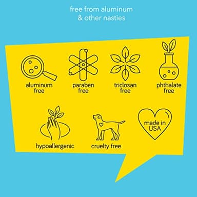 Fresh Monster Natural Deodorant for Kids & Teens I Mom's Choice Gold Award Winner | Aluminum-Free, Paraben-Free, Hypoallergenic I 24-Hour Protection I Gummy Burst Scent I 1.76 oz (3) - Image 4