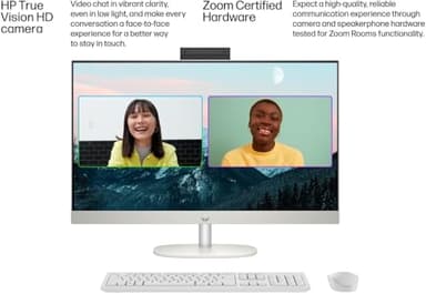 HP 27 Ultra 7 Business All-in-One Desktop, 27" FHD, Intel 12 Cores Ultra 7 155U (Beats Intel i7-1355U), 32GB DDR5 RAM, 1TB SSD, Wireless KB & Mouse, Wi-Fi 6, Windows 11 Pro - Image 2