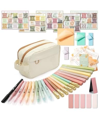Mr. Pen- Bible Journaling Kit, Bible Study Supplies, No Bleed Bible Highlighters and Pens No Bleed - Image 1