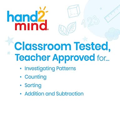 hand2mind Plastic Math Counters for Kids, Red and Yellow Counters, Math Manipulatives for Counting, Sorting, Pattern, Bingo Chips, Game Tokens, Homeschool Supplies (Set of 1000) - Image 6