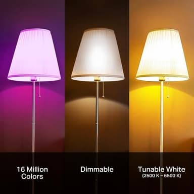 Kasa Smart Light Bulbs, Full Color Changing Dimmable Smart WiFi Bulbs Compatible with Alexa and Google Home, A19, 9W 800 Lumens,2.4Ghz only, No Hub Required, 4 Count (Pack of 1), Multicolor (KL125P4) - Image 7