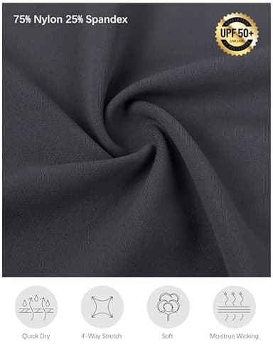 SANTINY 16" Golf Skorts Skirts for Women Zipper Pockets Women's High Waisted Tennis Skirt Athletic Skort (Dark Grey_XL) - Image 5