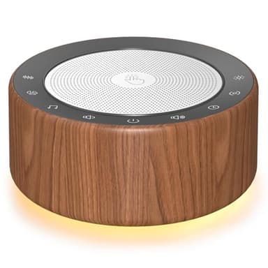 Nursery Lamp with Sound Machine, Mood Lighting, 7 Colors Night Light, 30 Soothing Sounds, White Noises for Baby, Adults. Timer, Plug in, Memory Function, Touch Control - Image 7