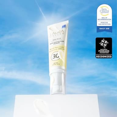 LAURA GELLER NEW YORK Spackle Skin Perfecting Primer Broad Spectrum Sunscreen SPF 30 - Primer for Face Before Makeup with Sun Protection for a Dewy Glow - Image 5