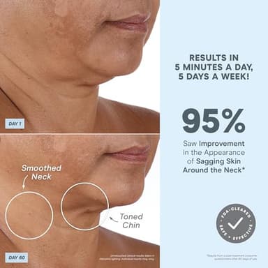 NuFACE MINI+ Microcurrent Facial Device Kit - FDA Cleared Face Sculpting & Skin Tightening Device to Contour, Lift & Tone + Microcurrent Gel Activator & Silk Creme - Sandy Rose - Image 8