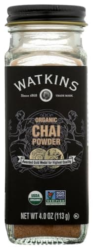 Watkins Gourmet Organic Spice Jar, Chai Powder, Non-GMO, Kosher, 4.0 oz. Bottle, 1-Pack - Image 1