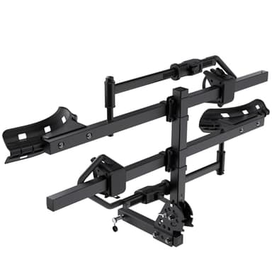 TANX Bike Racks for Ebikes,Fat Tire Bike Rack for Tow Hitch 2-Bike 200 lbs Capacity, Smart Tilting Platform for Standard E-Bikes, Fits 2-Inch Receiver - Image 2