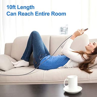 Durcord iPhone Charger, [MFi Certified] 3Pack 10FT USB A Cable for Long Lightning Charger Cable, Fast iPhone Charging Cord for iPhone Xs Max/XS/XR/X/8/7/6S/6/Plus/SE/iPad(Silver) - Image 7
