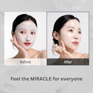 Collagen Hydrogel AntiWrinkle Deep Face Mask 15 EA Ultimate Hydration, Improves Skin Texture, Affordable Luxury, Glowing Skin, Reduces Fine Lines & Wrinkles, Made in Korea OHMYPURE (15, Deep Collagen) - Image 7