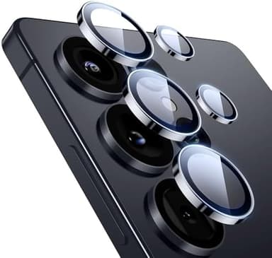 ESR for Samsung Galaxy S25 Ultra Camera Lens Protector, Individual Lens Protectors, Ultra-Thin Tempered Glass with Aluminum Edging, Case Friendly, 1 Set, Black | Ultra-Thin, Tempered Glass, with Aluminum Edging, Case Friendly - Image 2