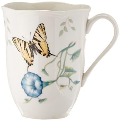 Lenox 6342794 Lenox Butterfly Meadow 18-Piece Dinnerware Set White - Image 18