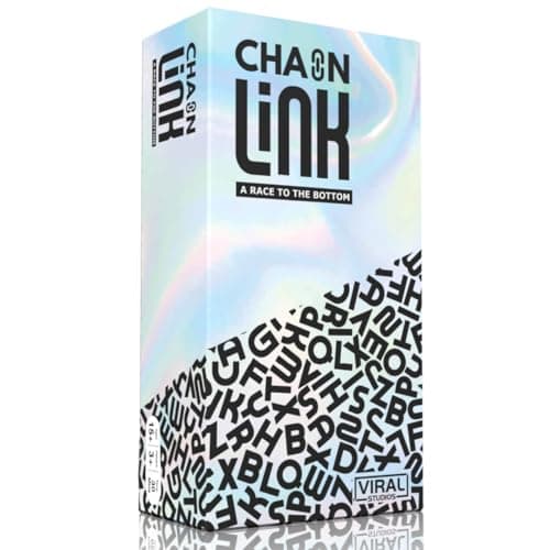 Viral Studios Chainlink - Guess The Sequence Party Game, Fast Paced Word Game for Adults & Kids, 450 Cards Fun Cards for Family Game Nights, Gatherings, & Parties Ages 15 + - Image 1