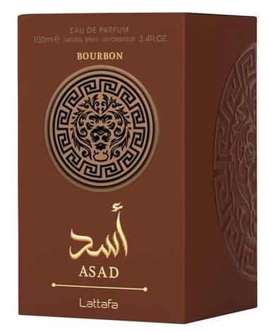 Lattafa Asad Bourbon for Unisex Eau de Parfum Spray, 3.4 Ounce / 100 ml - Image 3