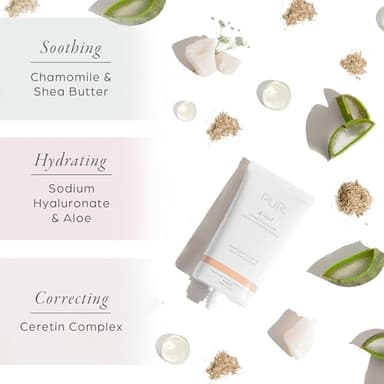 PUR Beauty 4-in-1 Tinted Moisturizer with SPF 20 - Hydrating Skin Tint Face Moisturizer, Primer & Foundation with Shea Butter, Aloe Vera & Vitamin B3 - Vegan Friendly, Paraben Free (Dark) - Image 5