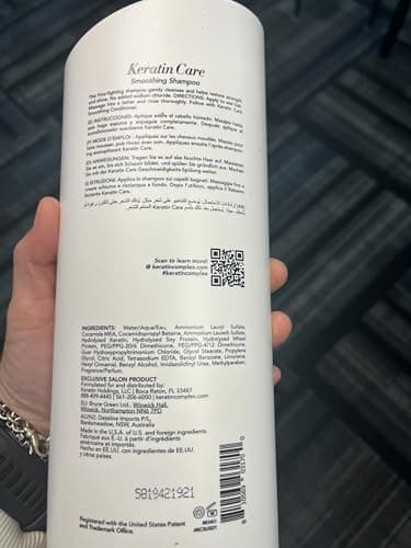 Keratin Complex - Keratin Care Smoothing Shampoo & Conditioner Duo - 33.8 fl oz Each - Image 6