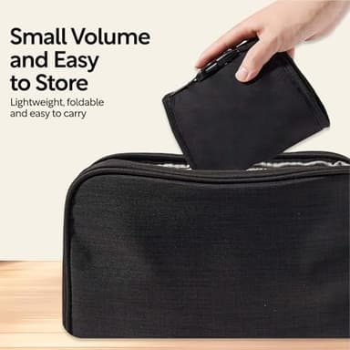 Baby Sling Carrier,Baby Carrier Newborn to Toddler Carrier Essentials Safety Non-Slip Baby Half Wrapped Sling Hip Holderr Carrying 8-35lbs(Black) - Image 5