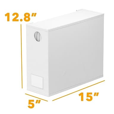 SpaceAid 4 Pack Bed Sheet Organizers and Storage, Foldable Sheet Organizer for Linen Closet, Sheets Set Folder Keeper with Window XL (Queen & King Size) Organizing Bedding Container, White - Image 7