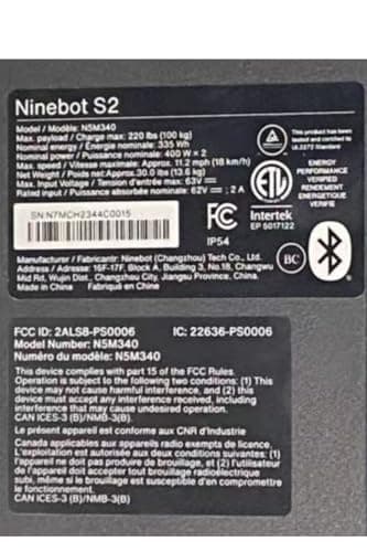 Segway Ninebot S2 Electric Self-Balancing Scooter - Master Your Commute w/t 11.2 mph Max. Speed, 21.7 Mi Range, 10.5” Off Road Tires, Compatible w/t Gokart Kit, UL-2272 Certified - Image 12