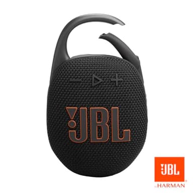 JBL Clip 5 - Ultra-Portable, Waterproof & Dustproof Bluetooth Speaker, Big Pro Sound with Punchy bass, Integrated Carabiner, Up to 12 Hours of Play, Made in Part with Recycled Materials (Black) - Image 6