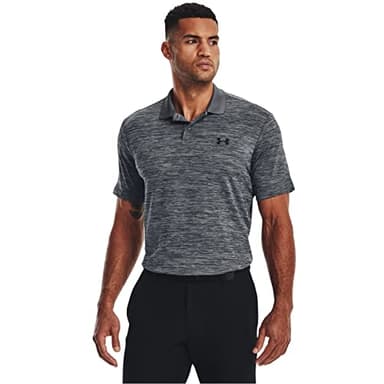 Under Armour Men's Performance 3.0 Polo, (012) Pitch Gray / / Black, XX-Large Tall - Image 2