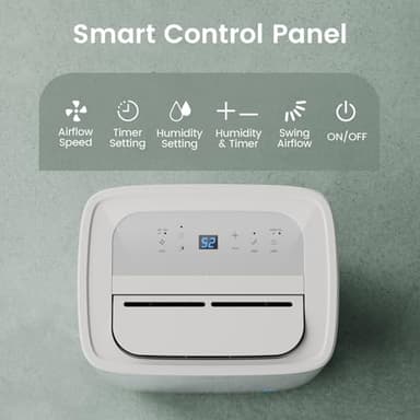 Waykar 80 Pints 2025 Energy Star Dehumidifier for Spaces up to 5,000 Sq. Ft for Basement and Home, Large Room with Drain Hose and 1.14 Gallons Water Tank - Image 3