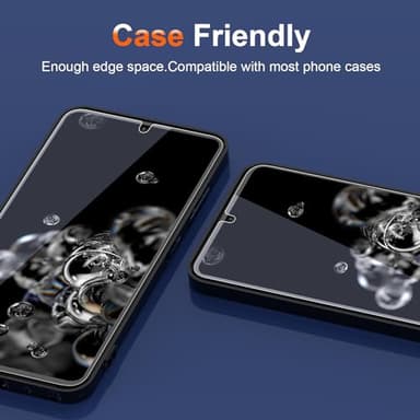 JEHOO [3 Pack] for Samsung Galaxy S20 Ultra Screen Protector [Not Glass], Flexible TPU Film, Fingerprint Unlock, Full Coverage, Scratch Resistant, Easy Installation, Case Friendly, Bubble Free - Image 5